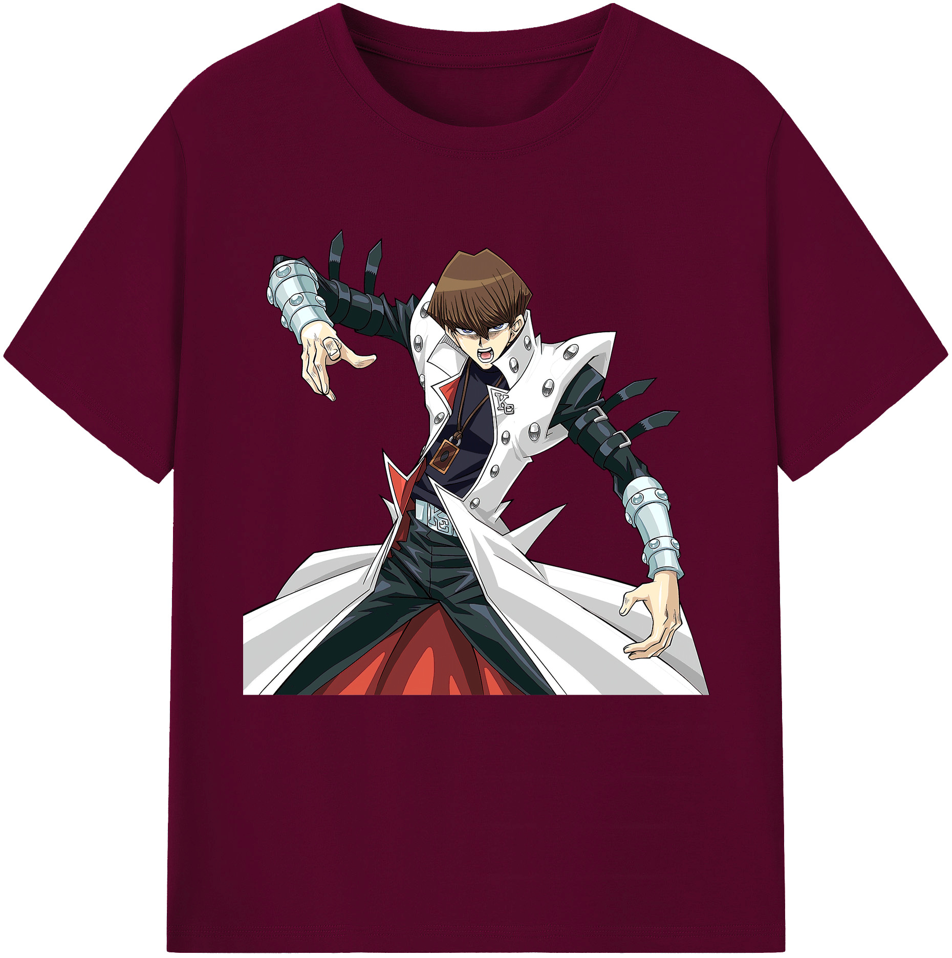 （画像用） 遊☆戯☆王 Yu-Gi-Oh! レディースカジュアルプリントTシャツ（綿100％）